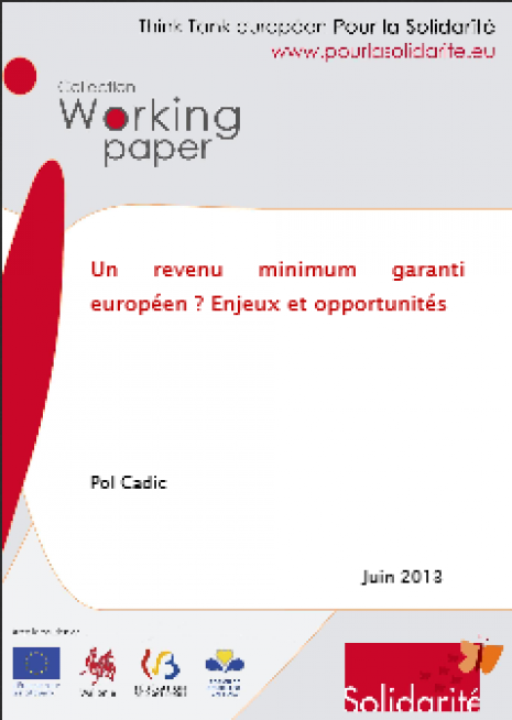 image couverture un revenu minimun garanti européen enjeux et opportunites